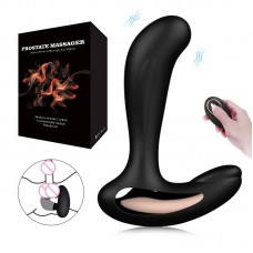 12 frequency wireless remote control vibration backyard massage stick for men's G-point fun toy adult fun massager